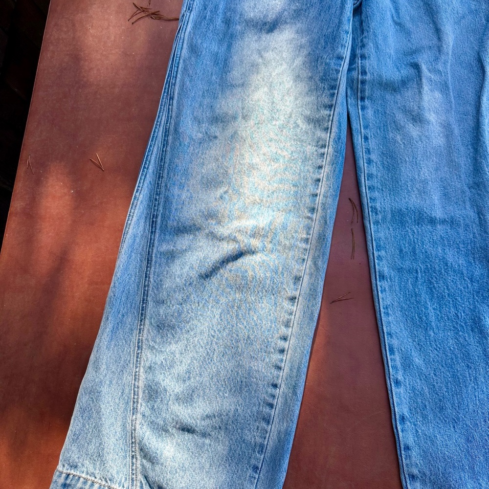 Madewell Superwide-Leg Jeans | Lunar Wash | 100% Cotton | Size 28